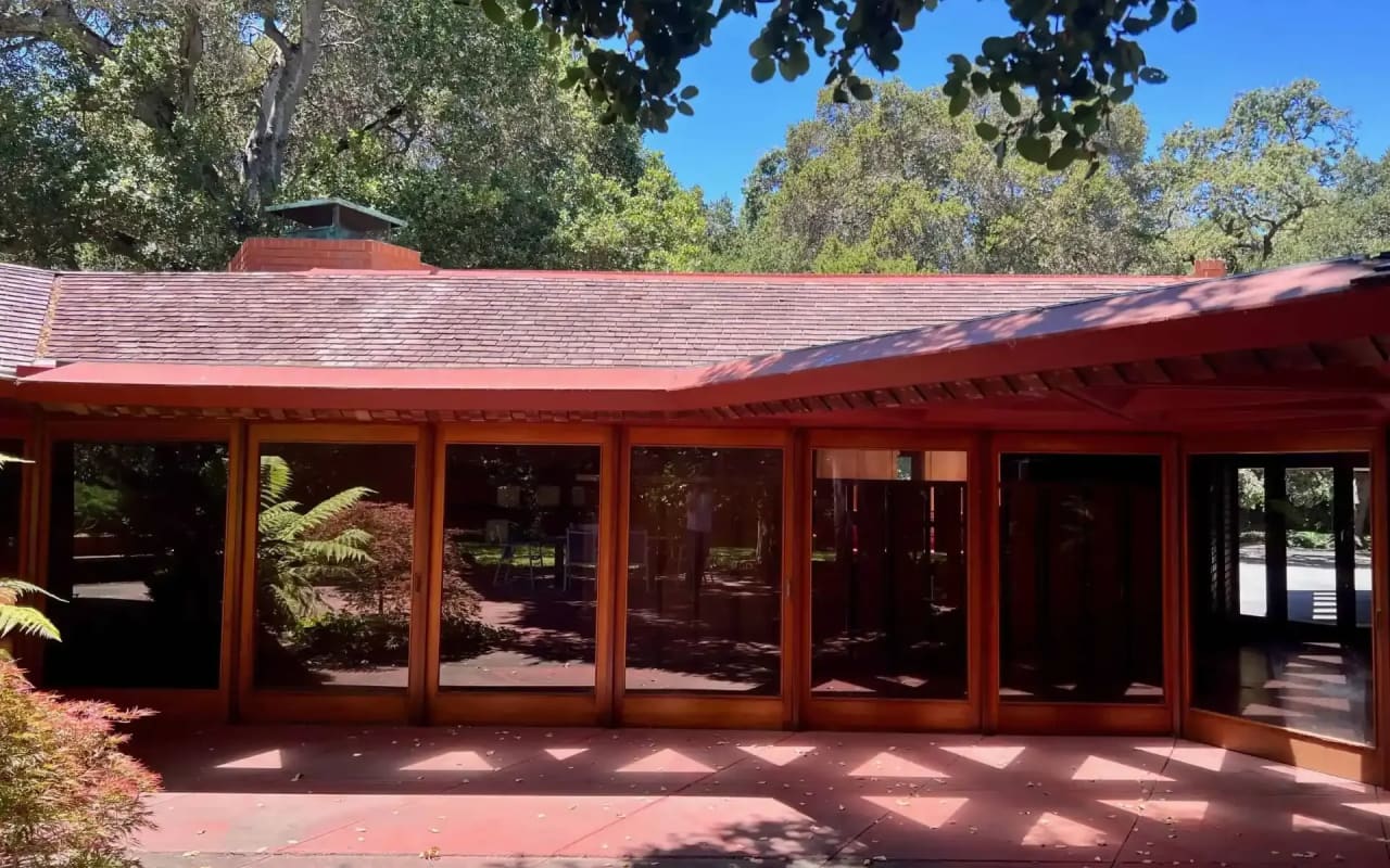 Frank Lloyd Wright Usonian Home in our Backyard!