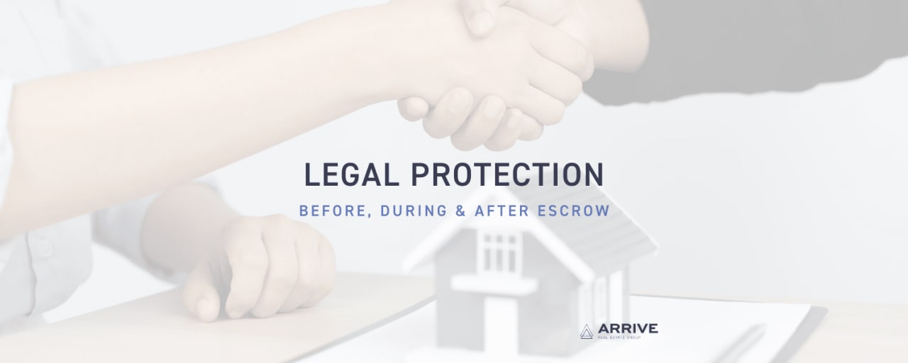 Legal Protection: Before, During & After Escrow