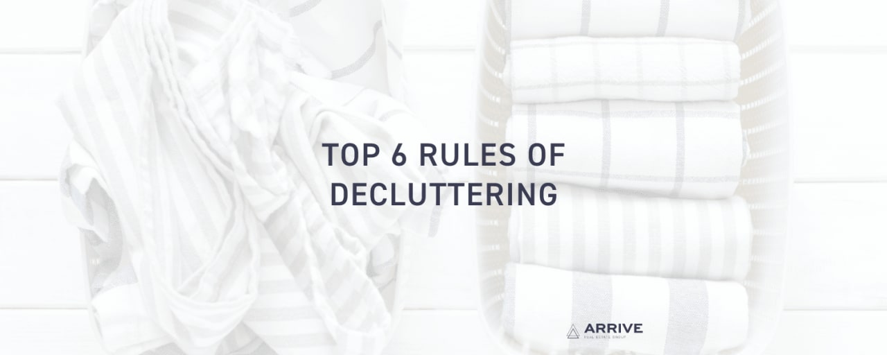 Top 6 Rules of Decluttering