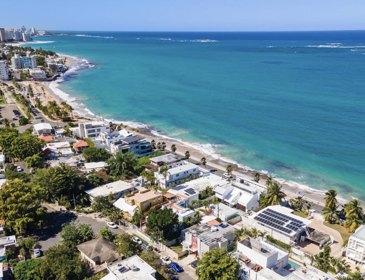 a coast in San Juan