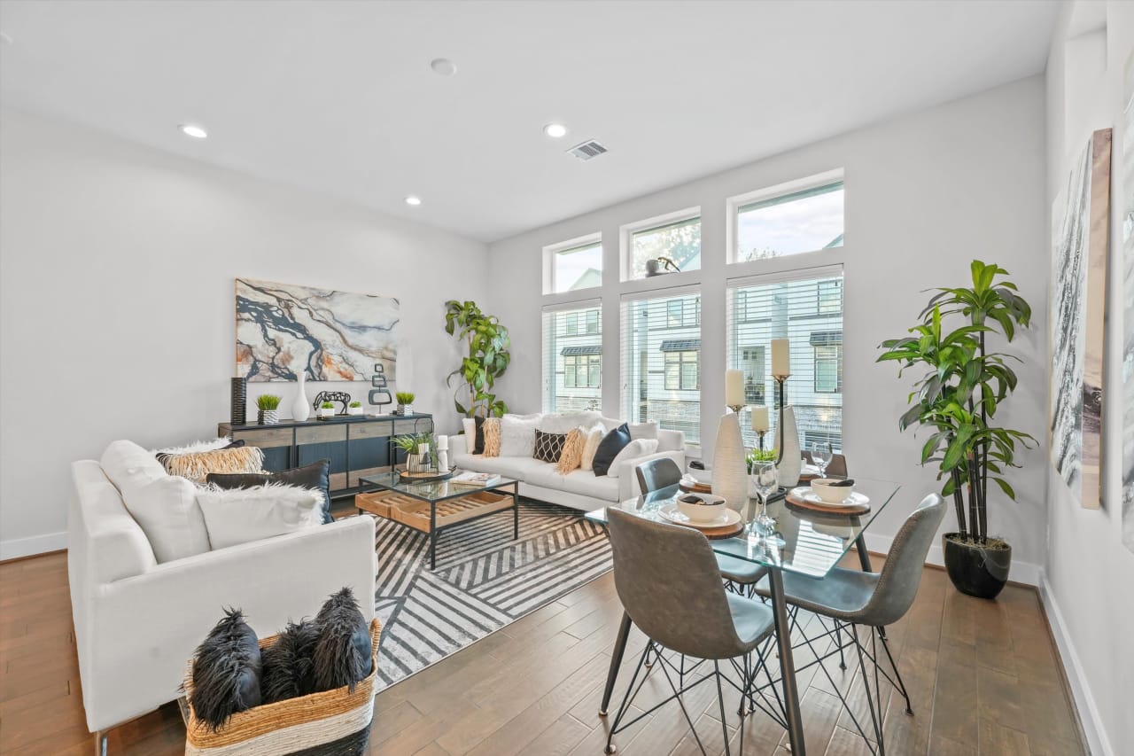 common areas in a Donovan Heights townhome 