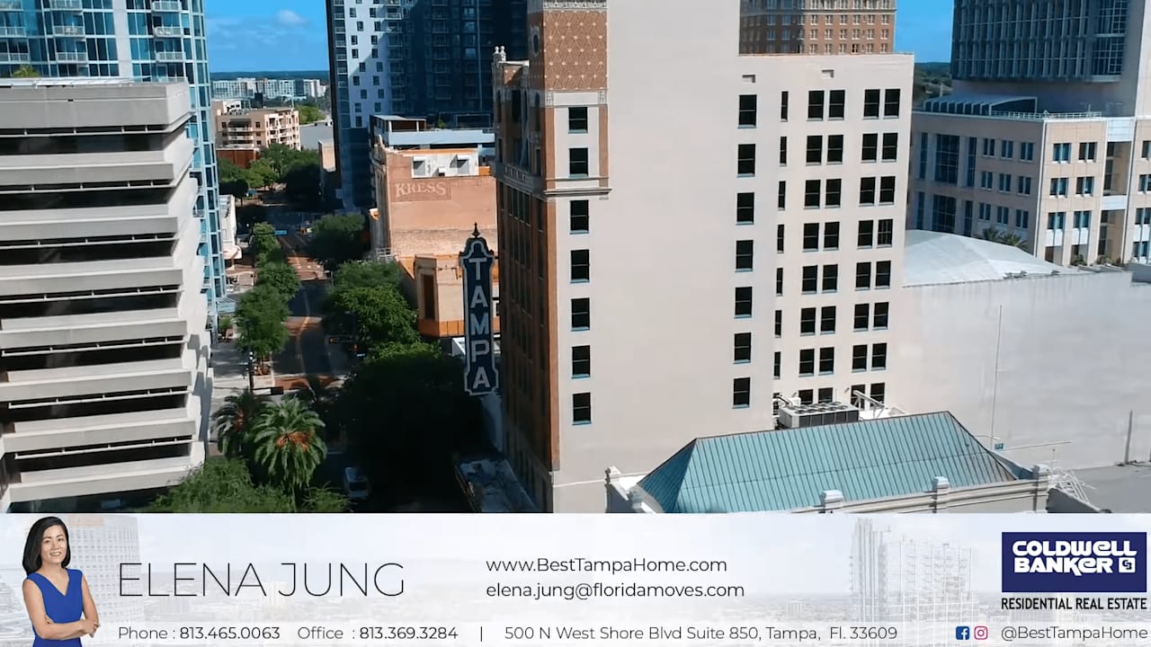 Condos in Downtown Tampa, Channelside & Harbor Island 탐파다운타운 일대