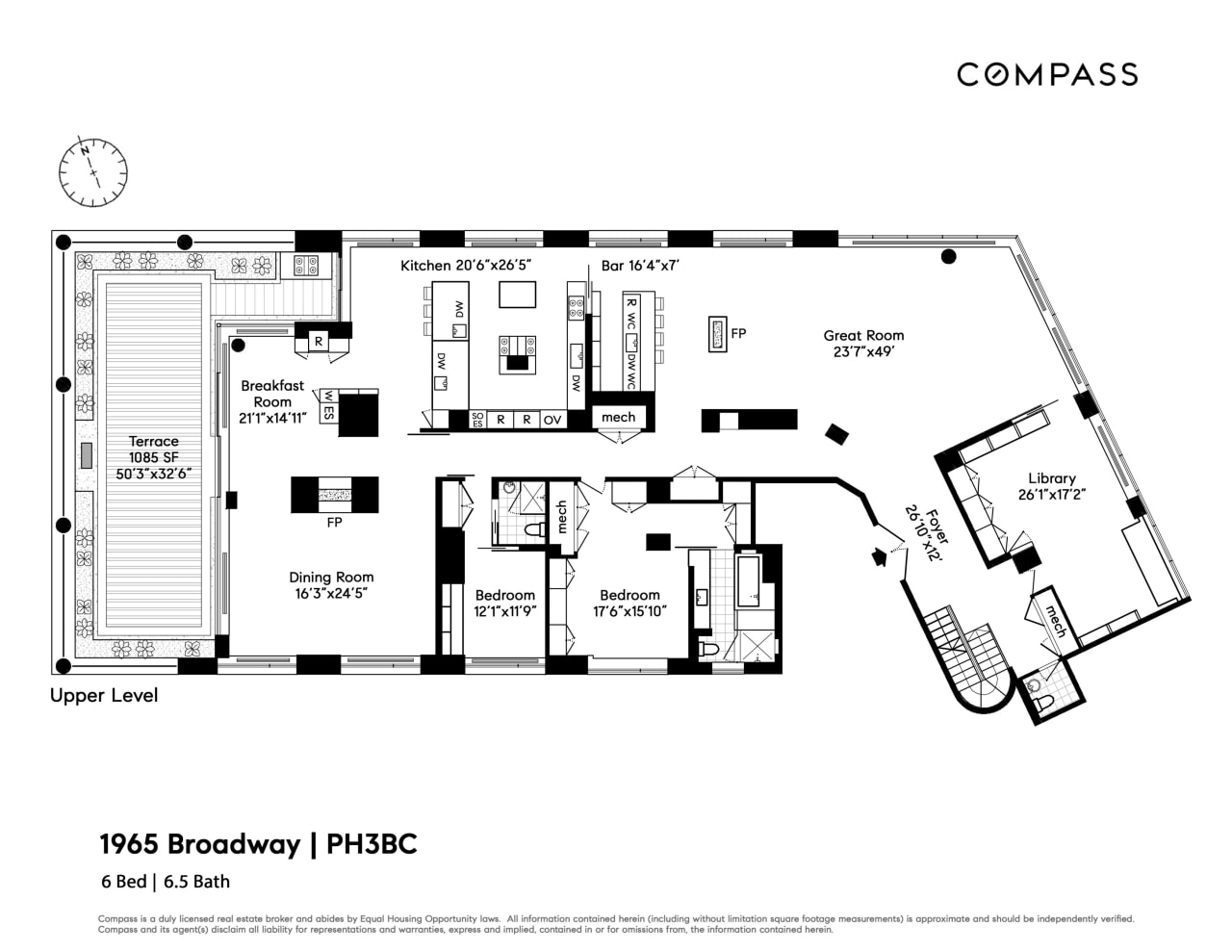 1965 Broadway Unit: PH3C