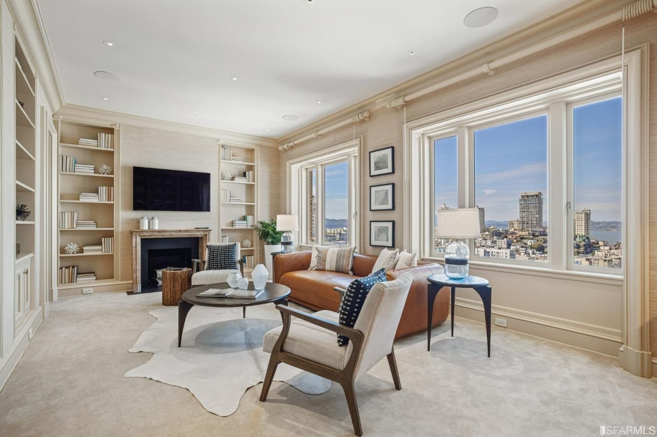 Iconic, Rarely Available Nob Hill Penthouse