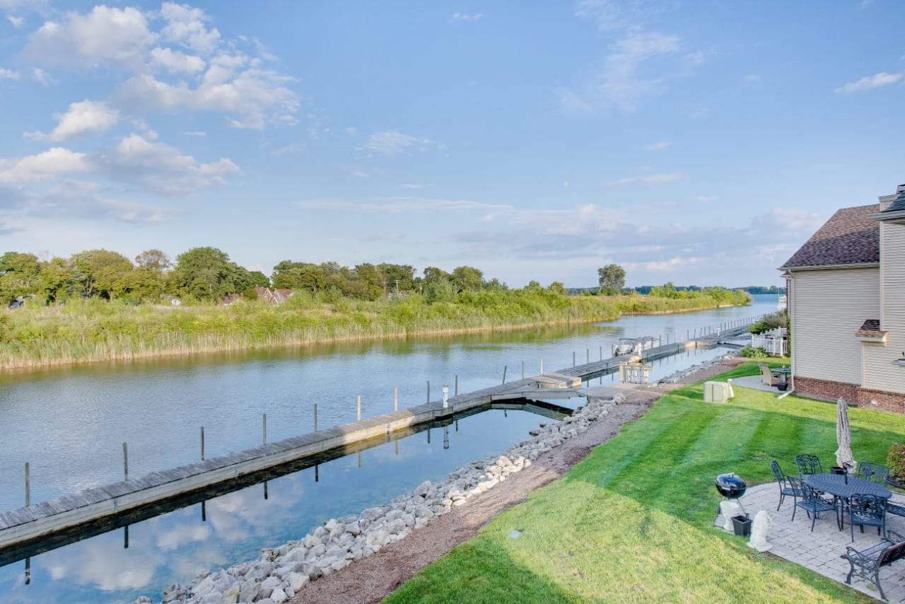 Shorepointe Village Detroit River Waterfront Gated Community