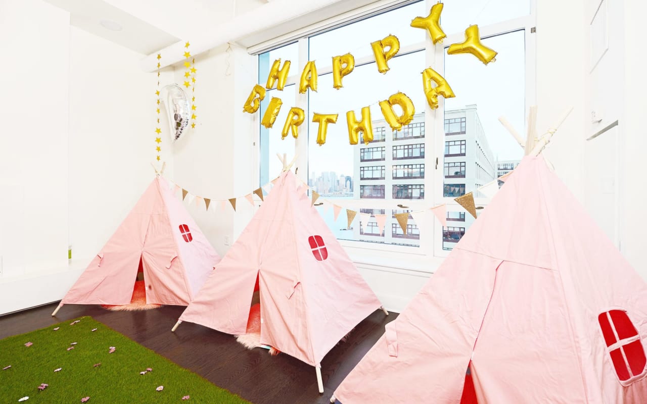 URBAN CAMPING BIRTHDAY PARTY