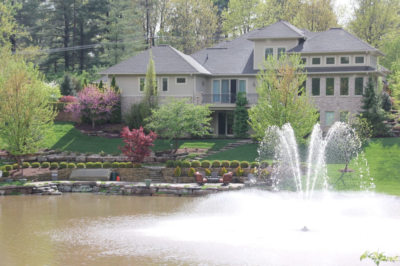 Tucked Away on 3 Acres with a Pool, Pool House & Veranda