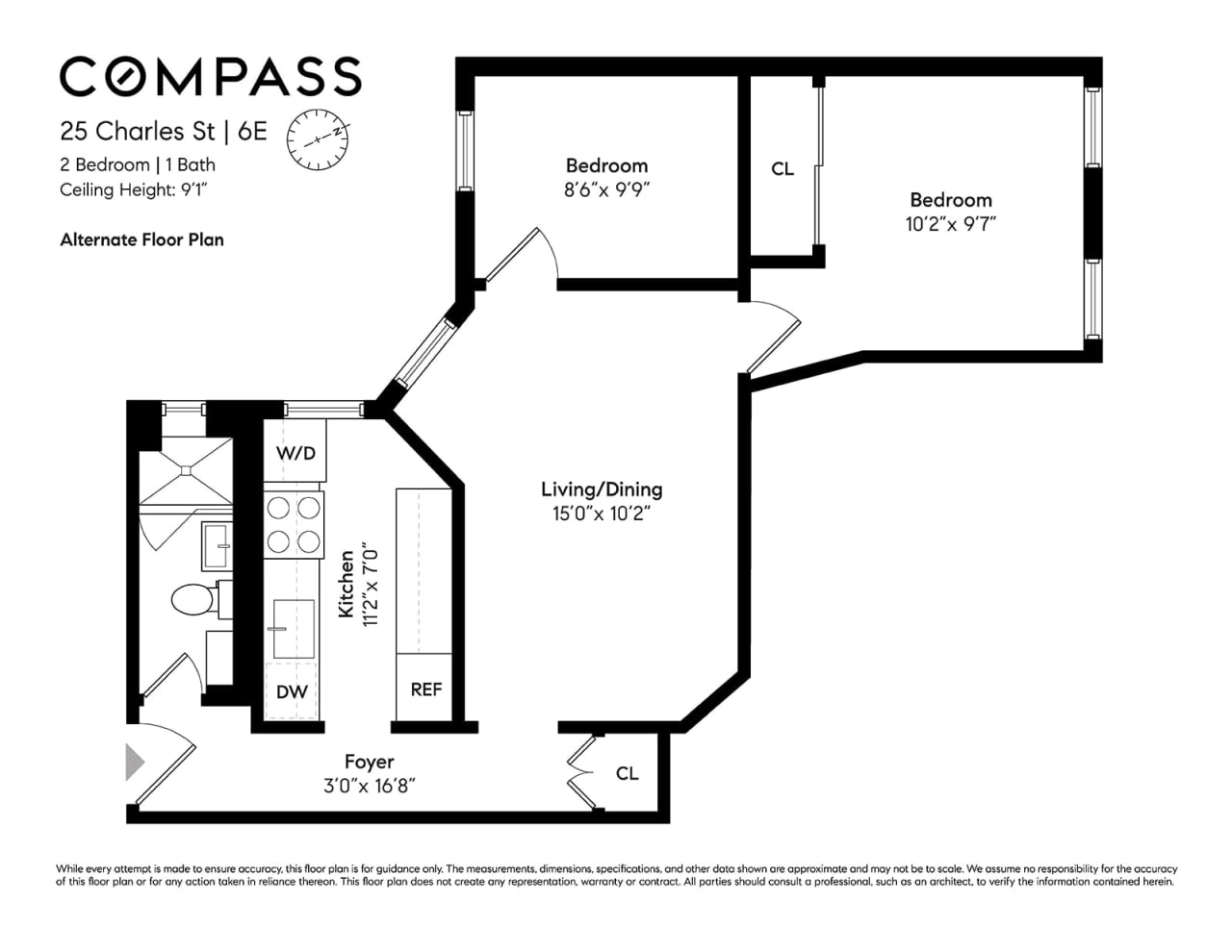 25 Charles Street Unit 6E