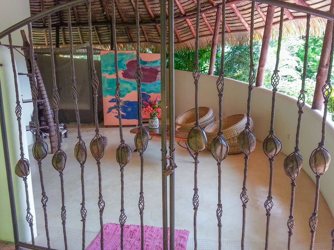 Image showcasing Off-Grid & Sustainable Luxury Tiny Home Treehouse Airbnb!