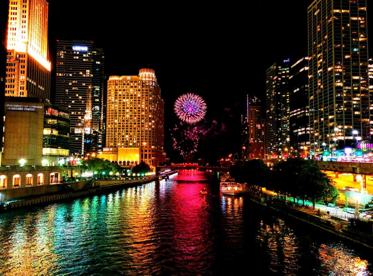 fireworks, Ultra Luxury Living International Real Estate Miami Chicago
