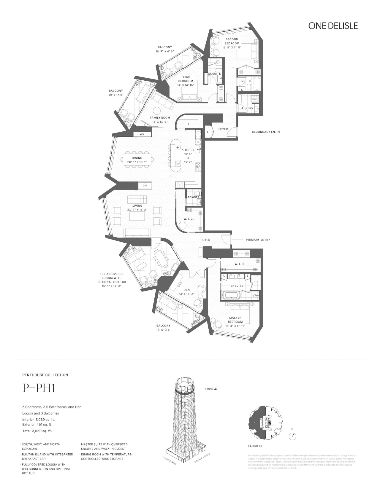 ONE DELISLE PENTHOUSE COLLECTION 