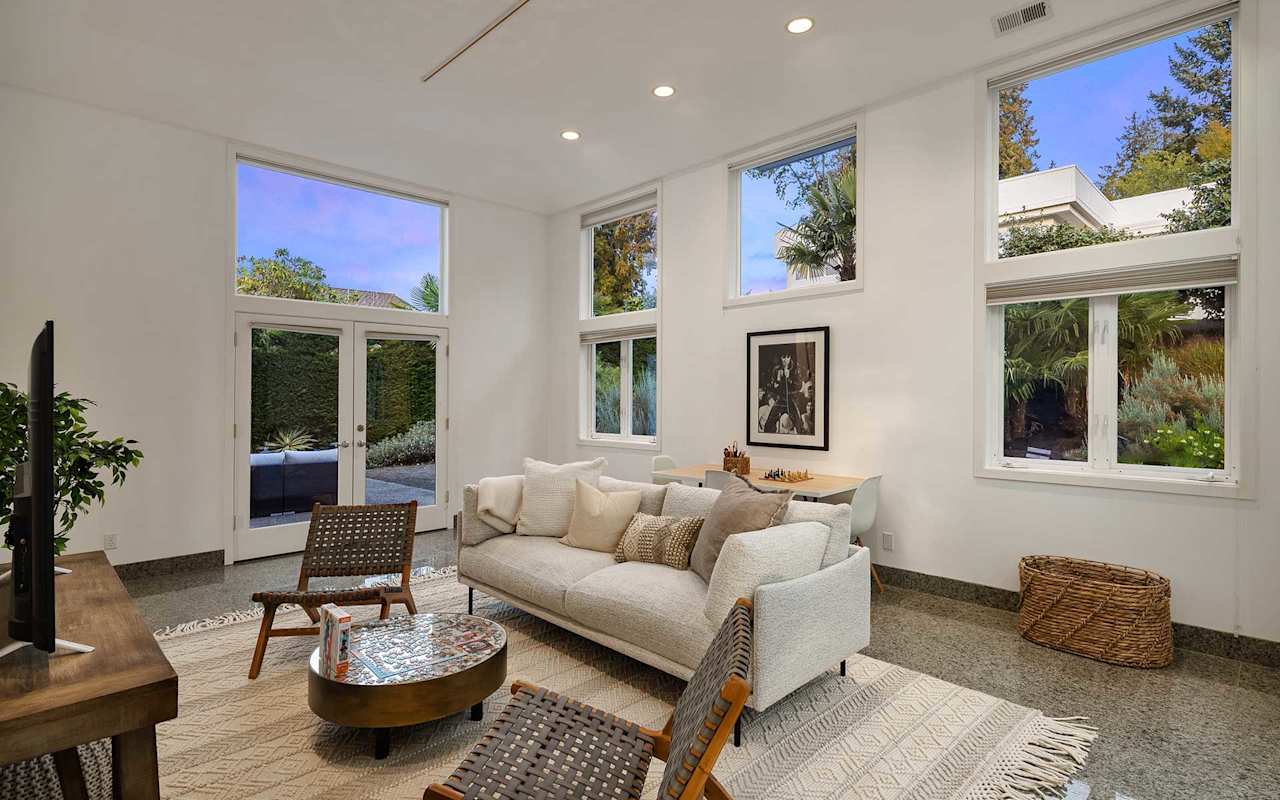 Sleek, LightFilled View Modern On Yarrow Point Team Foster