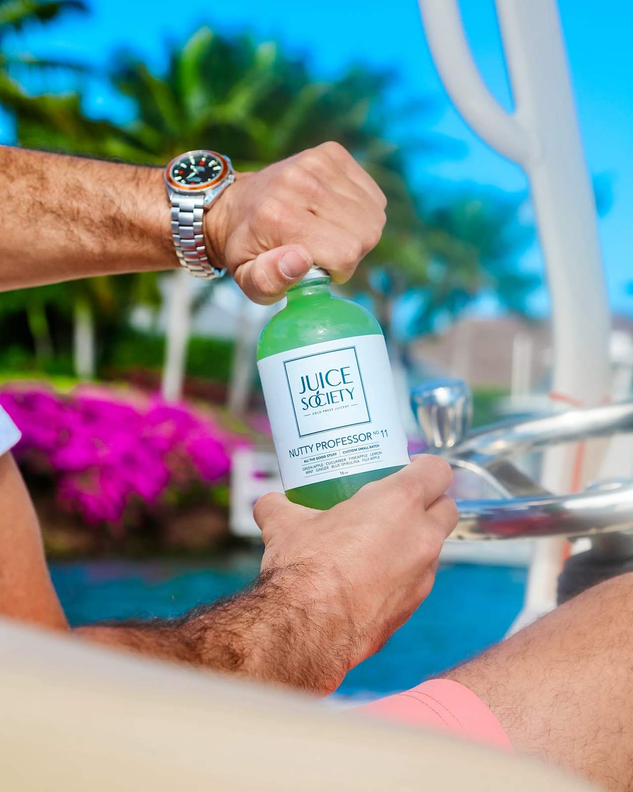 Juice Society Coconut Point Estero McGreevy and Comisar