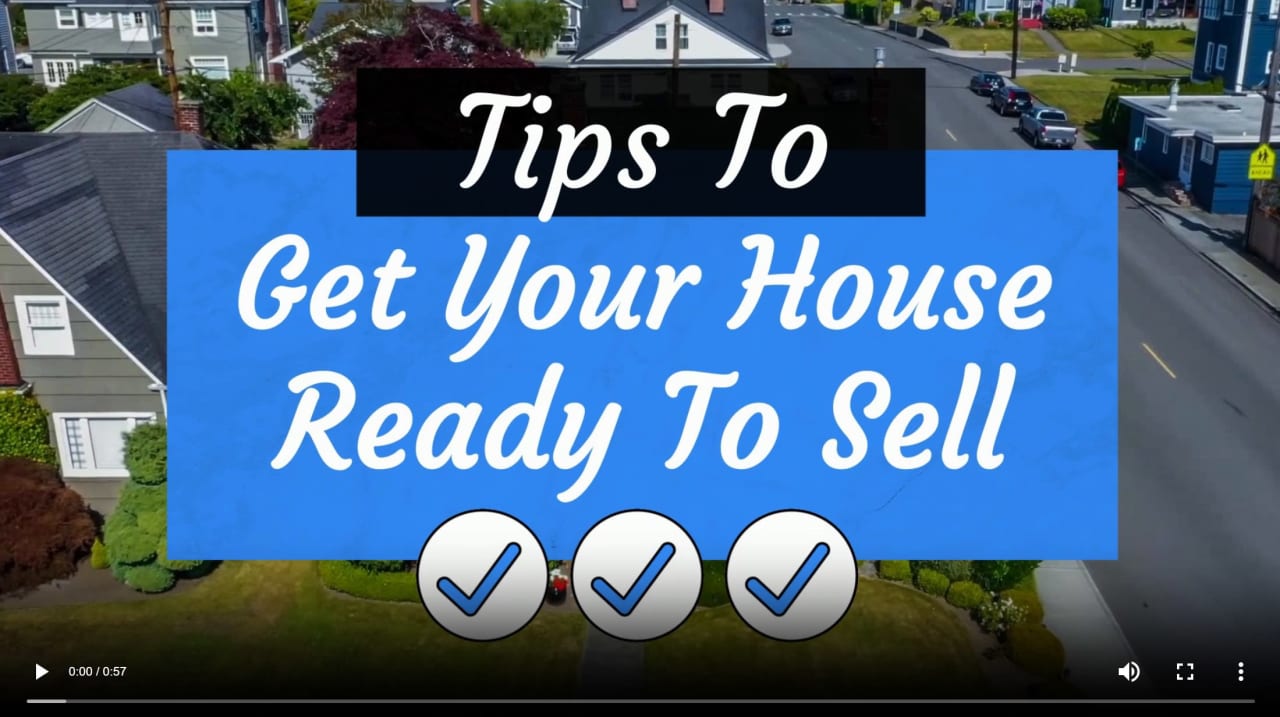 Get Your House Ready To Sell!