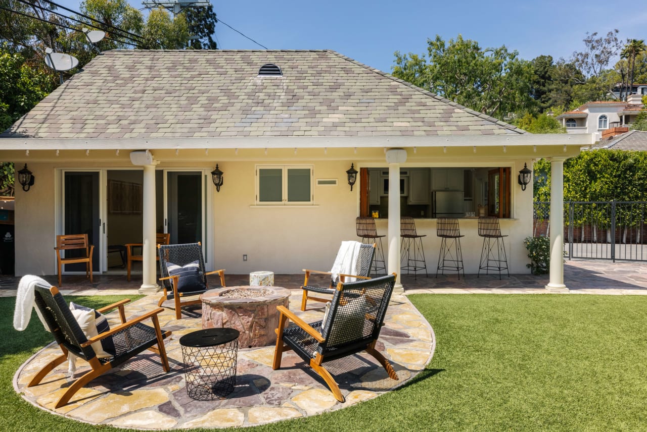 Gated and Private Classic Los Feliz Estate c1941 Bryant \ Reichling