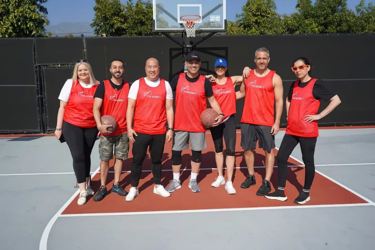 Burgers & Basketball The Agency Gets in the Game for Giveback Homes