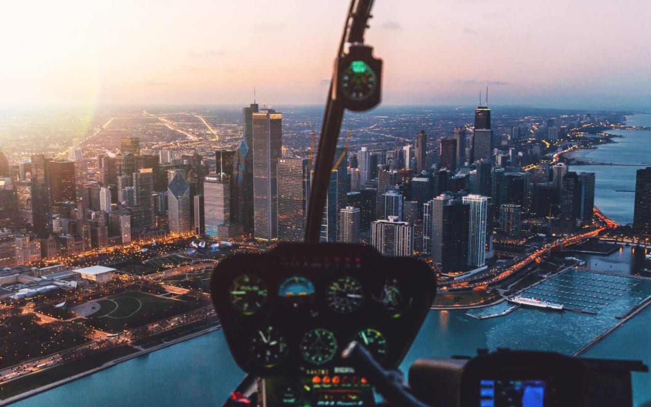 Explore Chicago in Style: Helicopter Tour