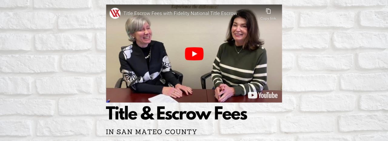 Exploring Title Escrow Fees in San Mateo County