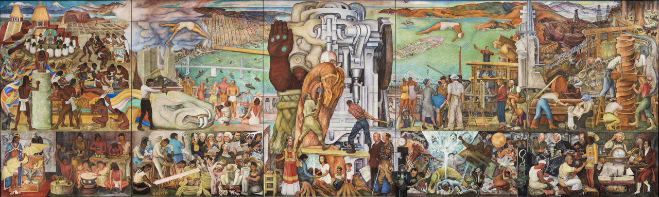 Pan American Unity: A Mural by Diego Rivera