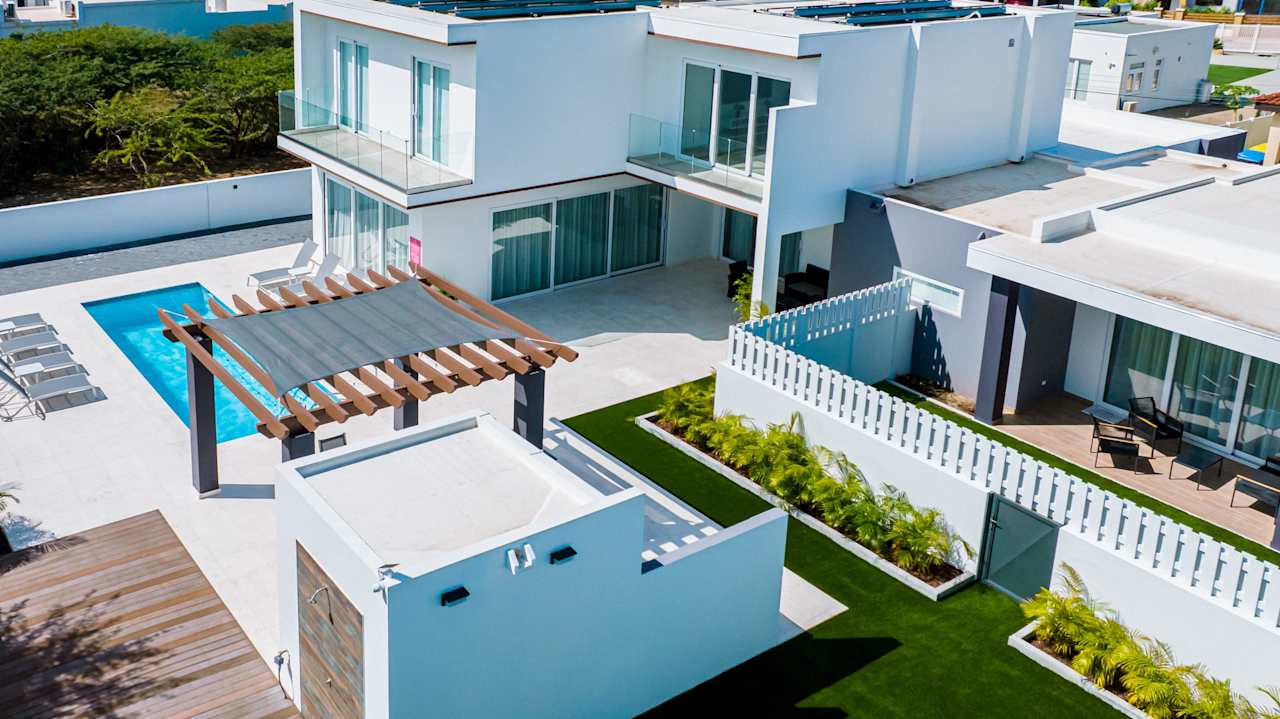 Luxury Property in Bubali Modern 2Story House in Aruba Aruba Home