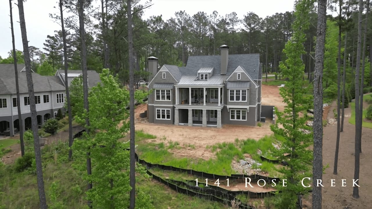 Leslie Clark & Riezl Baker Present New Construction Golf Home- 1141 Rose Creek, Reynolds Lake Oconee