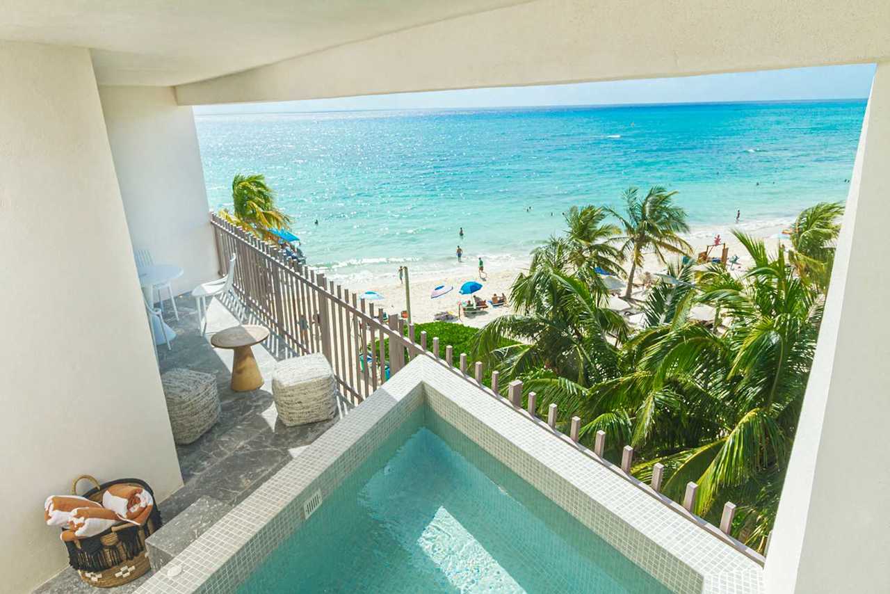 Unique Opportunity Property For Sale Beachfront In Playa Del Carmen Riviera Maya Turnkey Great Rental Income Investment