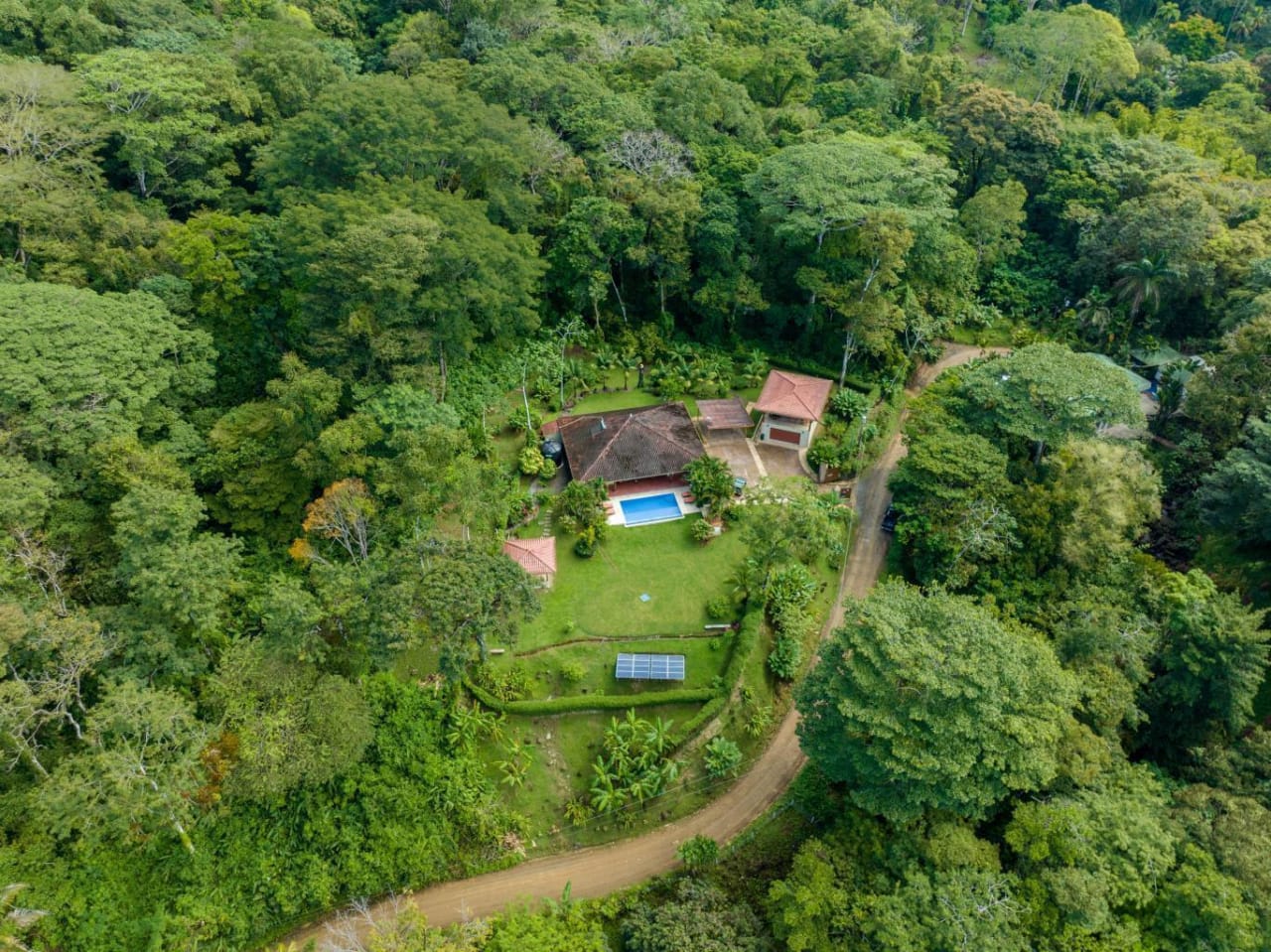 Ocean View Home With Rainforest Setting