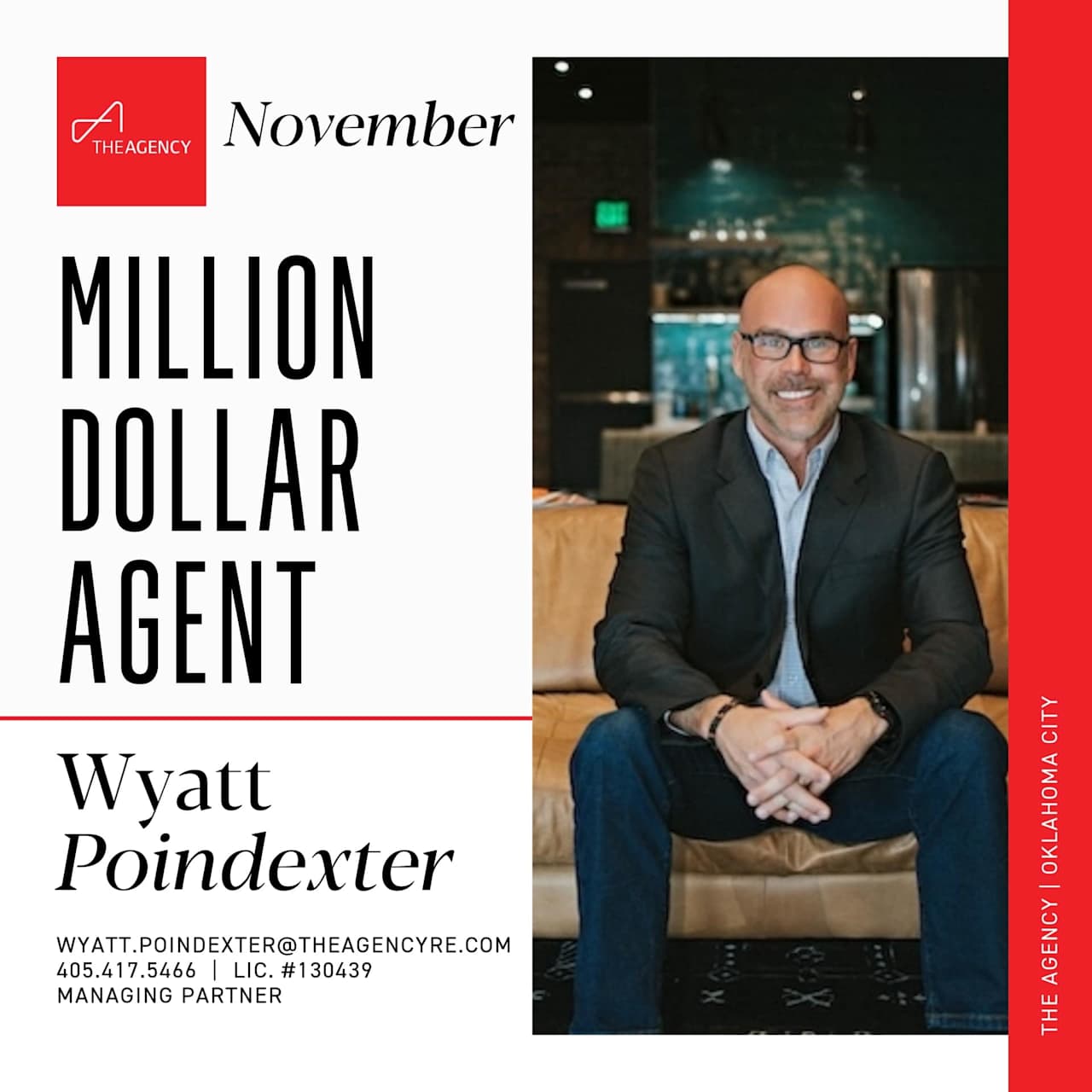 A Record-Breaking November for The Agency Oklahoma! - Wyatt Poindexter - The Agency