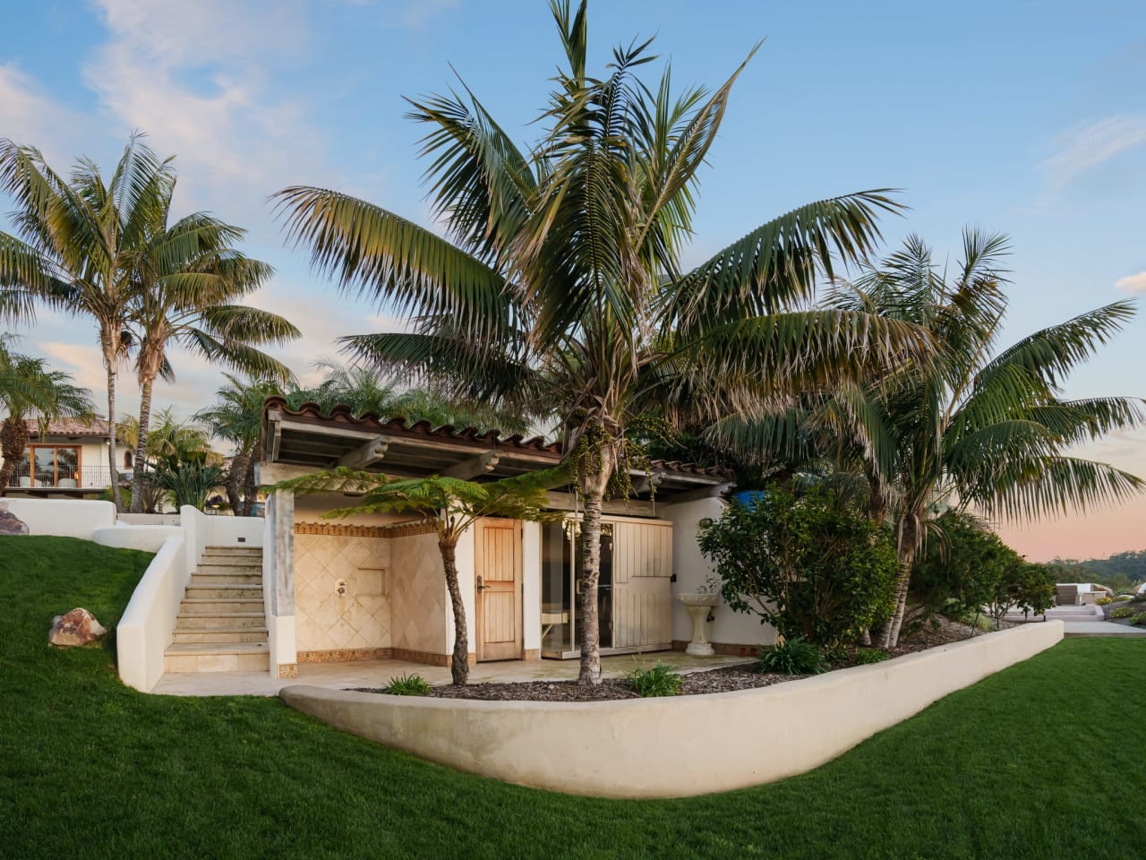 Outdoor Shower and Restroom