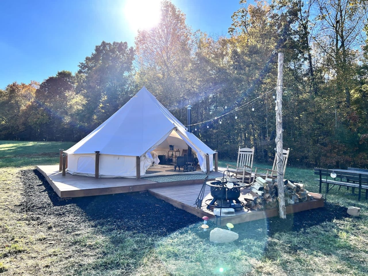 Glamping Yurt Business $22k 