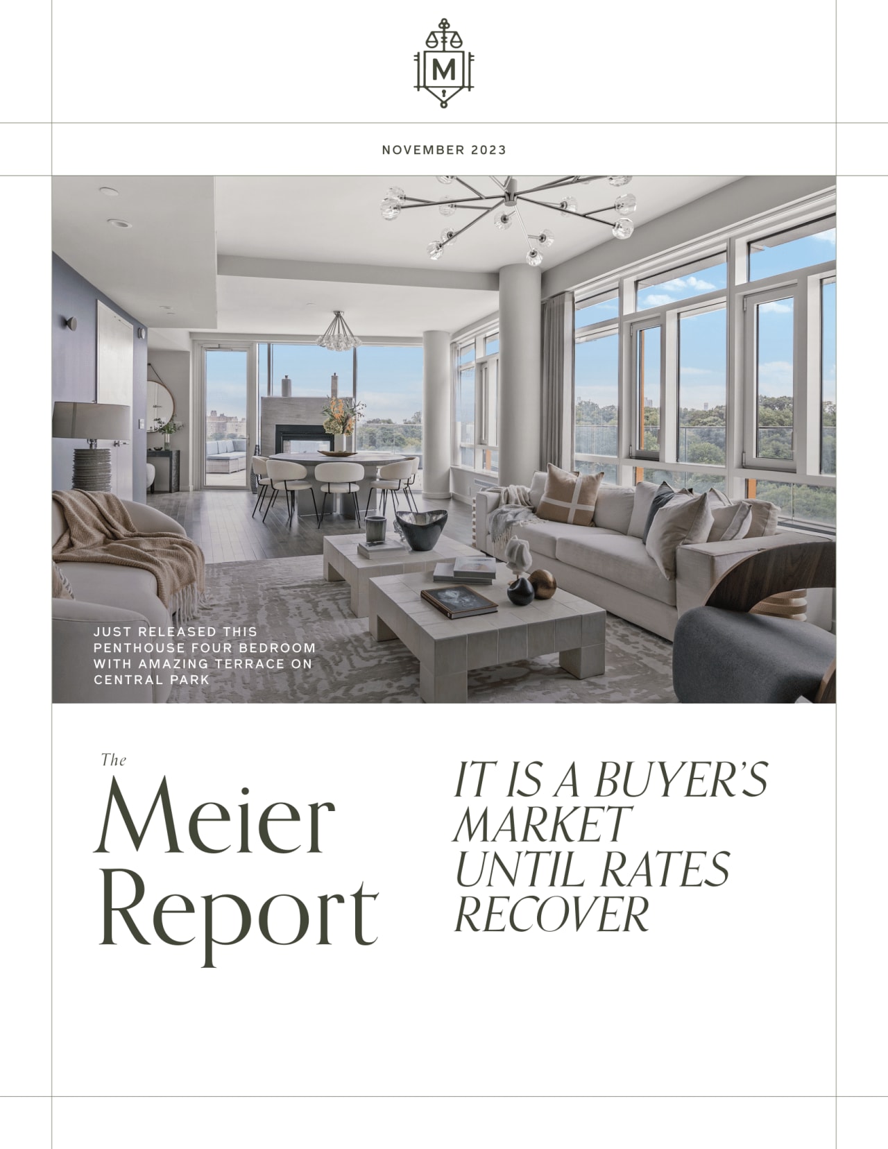 THE MEIER REPORT - NOVEMBER 2023