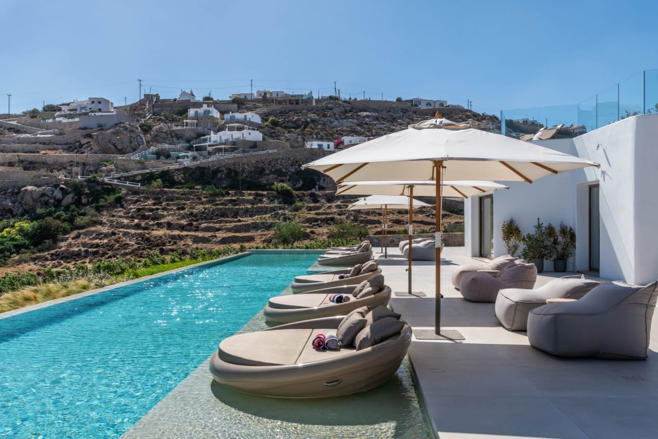 Villa Serenity, Psarou, Mykonos, Greece