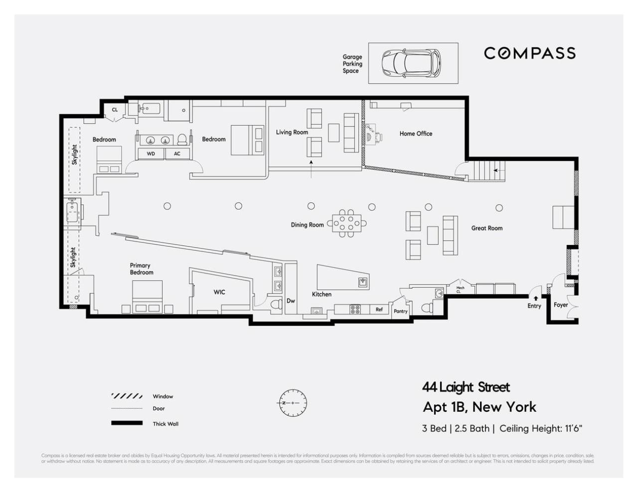 44 Laight St #1B, TriBeCa