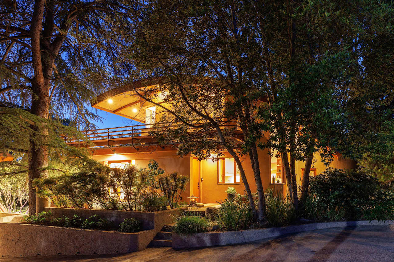 Modernist home by Frank Lloyd Wright’s grandson goes on sale in California