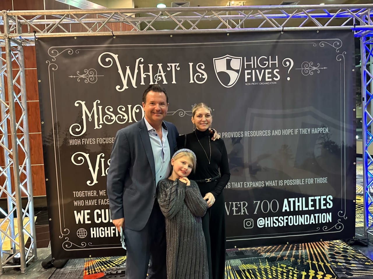 Team Blair Tahoe Attends High Fives Foundation's Annual Silver Tie Gala | December 2023