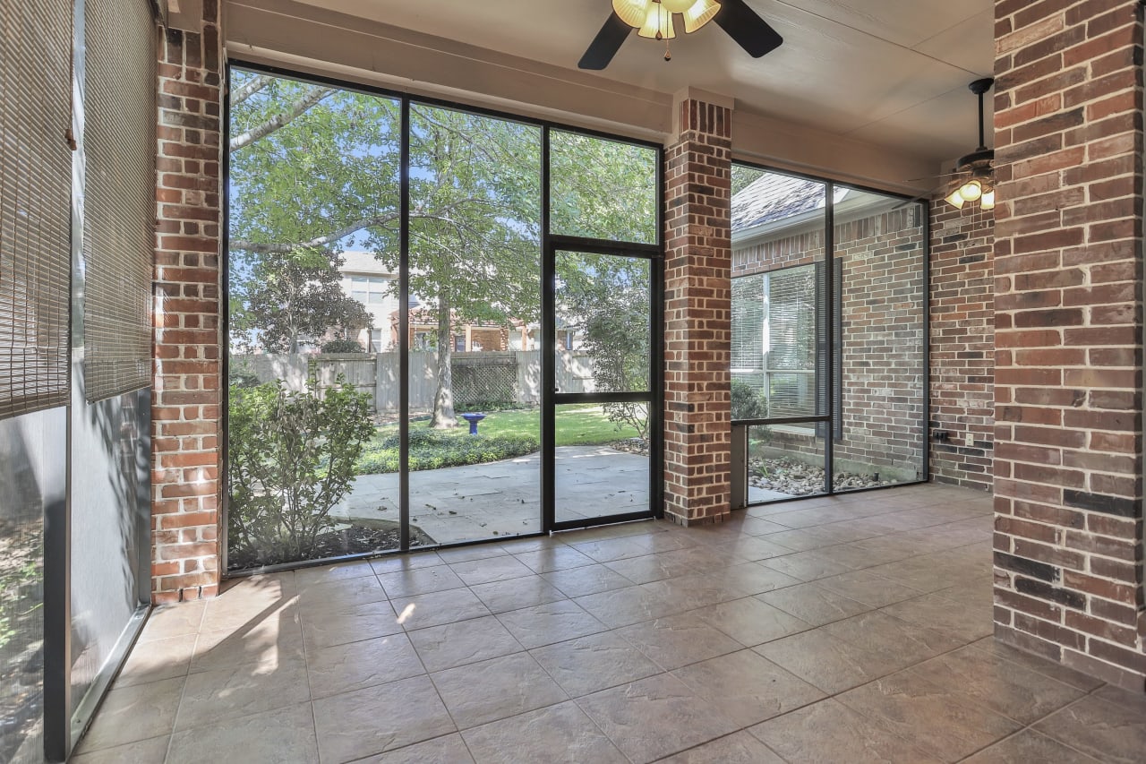 New Screened in Porch for year round enjoyment!