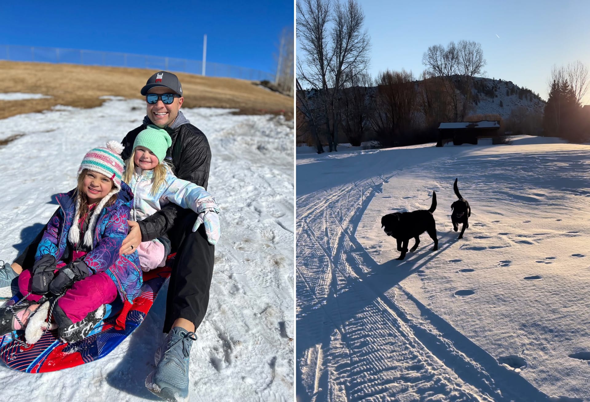 Gunnison and Crested Butte Winter Activities - Sledding and Dos Rio Trail