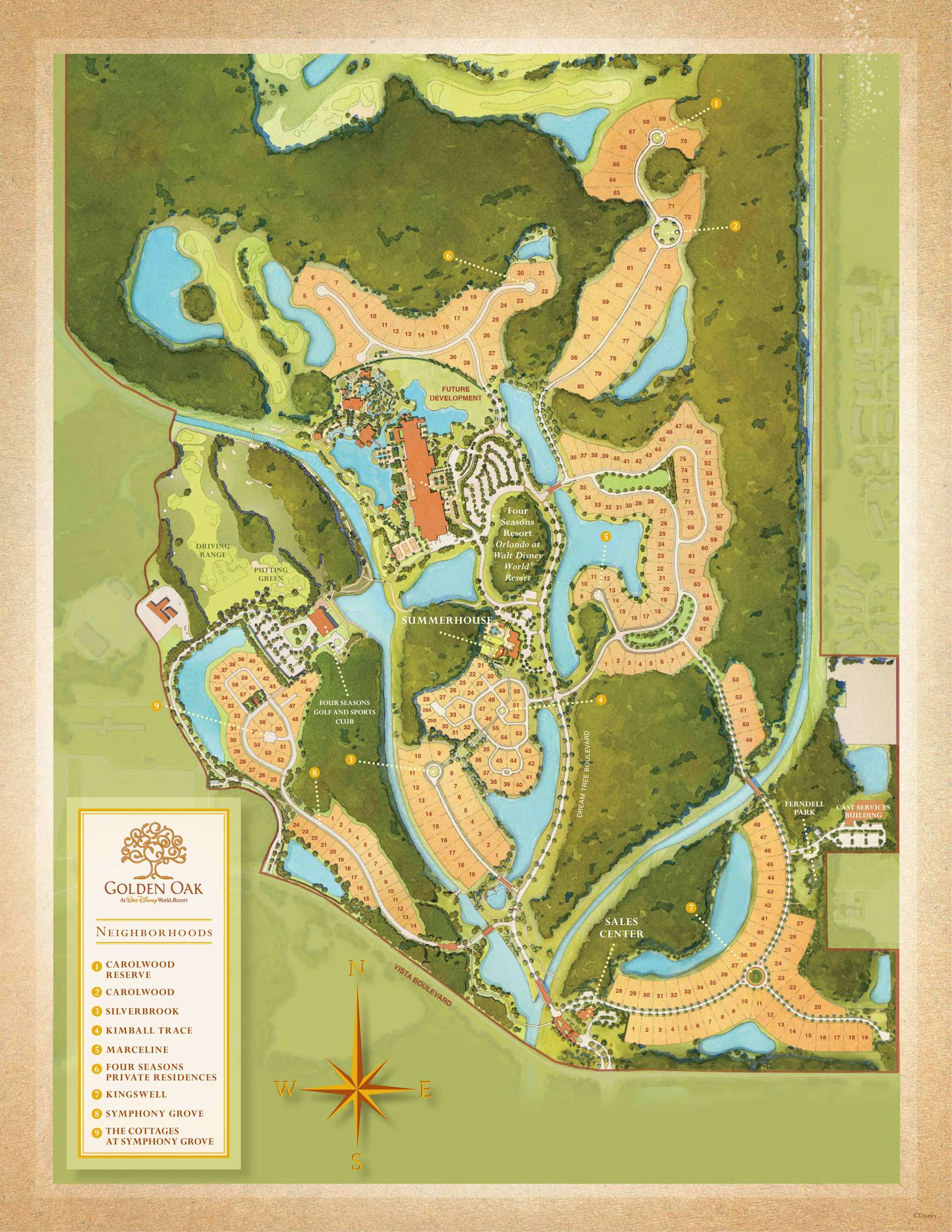 Golden Oak at Walt Disney World Real Estate & Community Guide