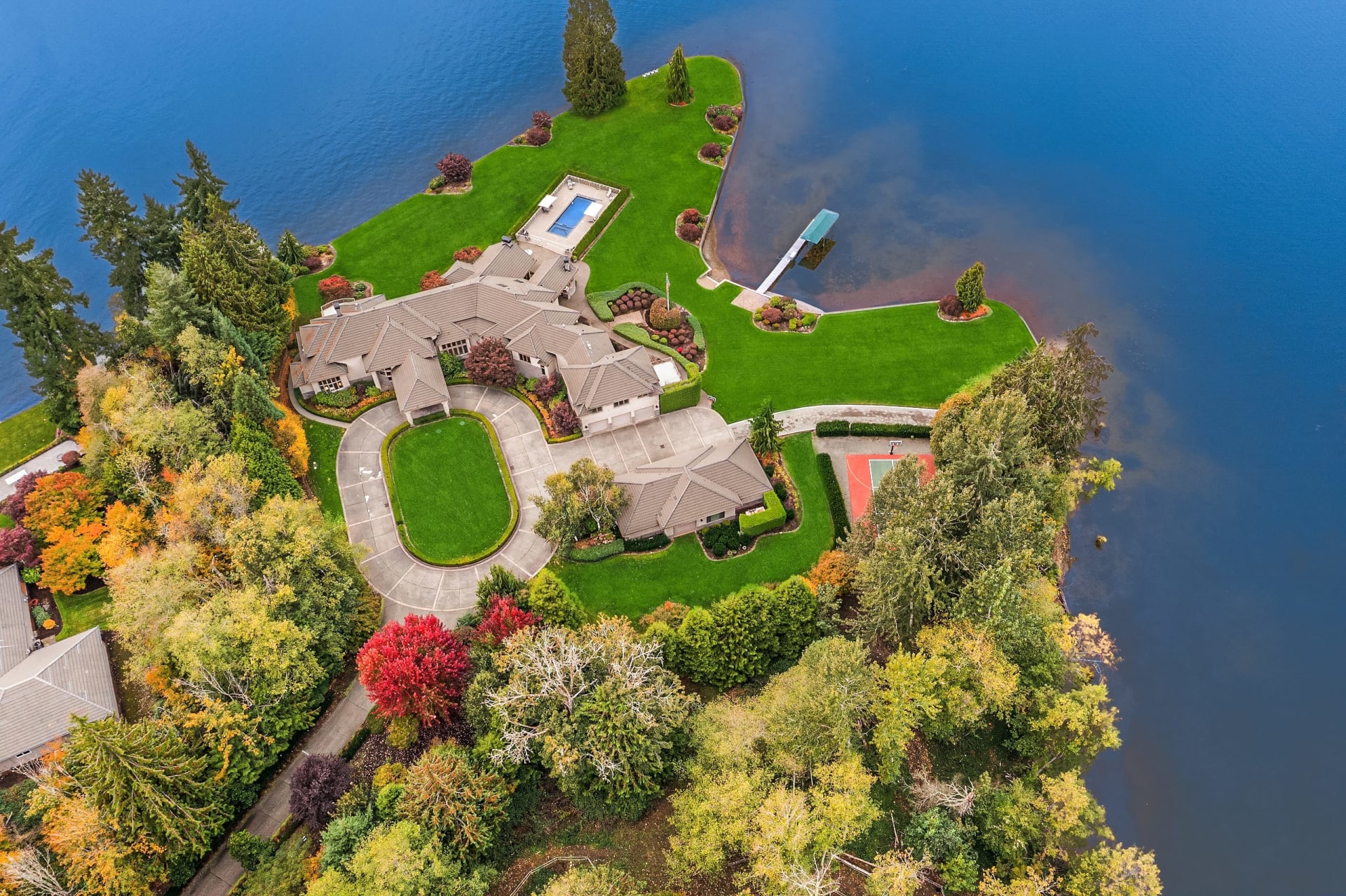 Snag Island Estate Lake Tapps Luxury Waterfront Kimber Lee Real