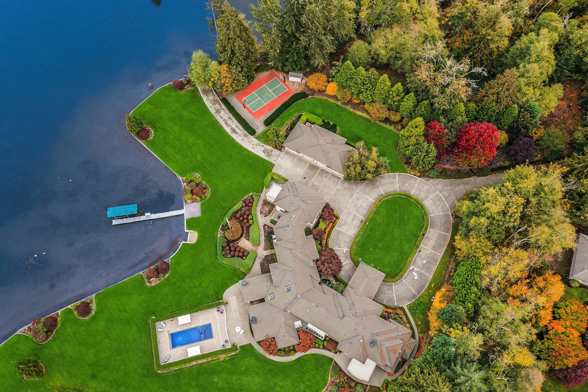 Snag Island Estate Lake Tapps Luxury Waterfront Kimber Lee Real