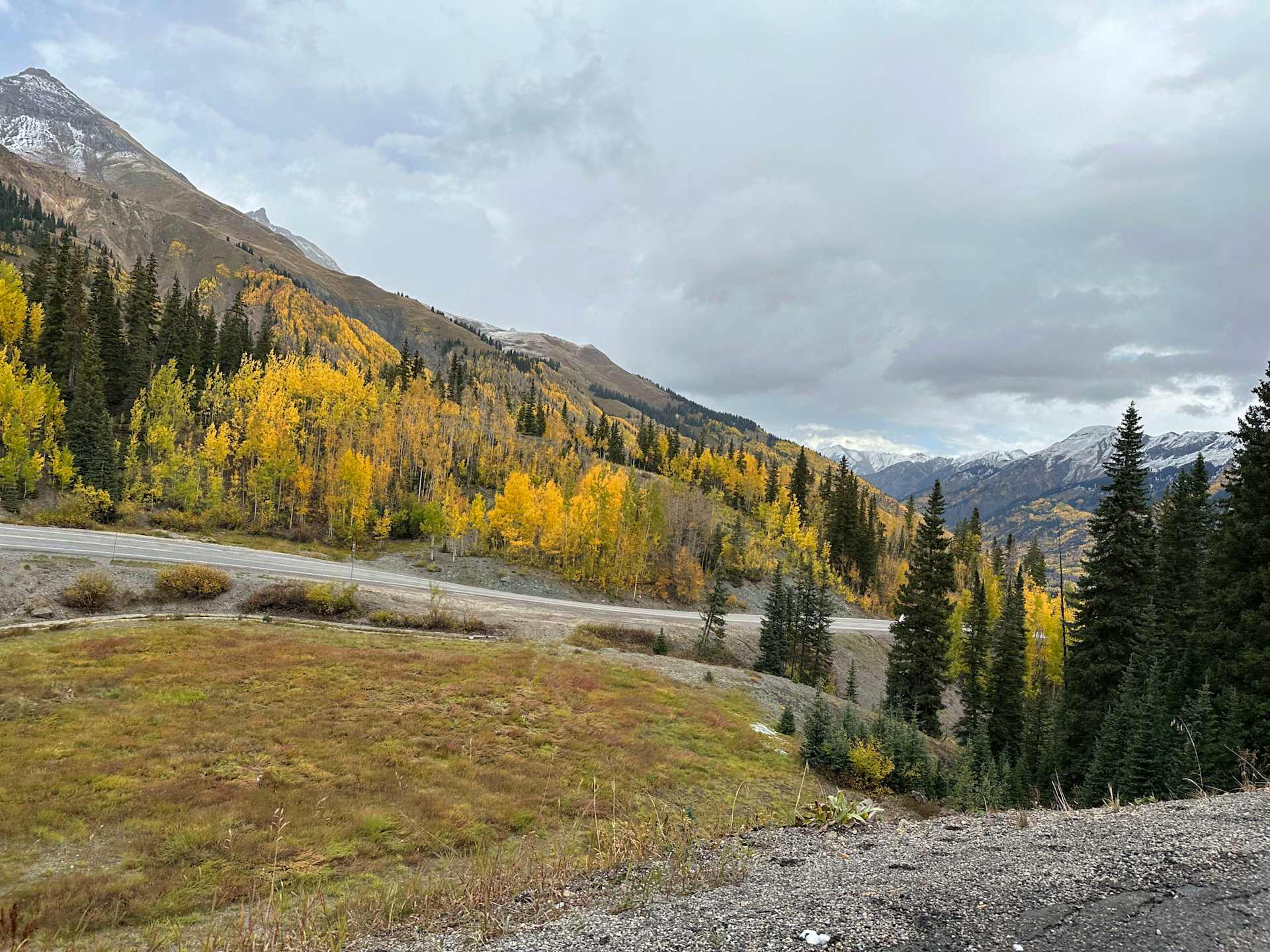 Highway 550 from Silverton to Ouray, CO