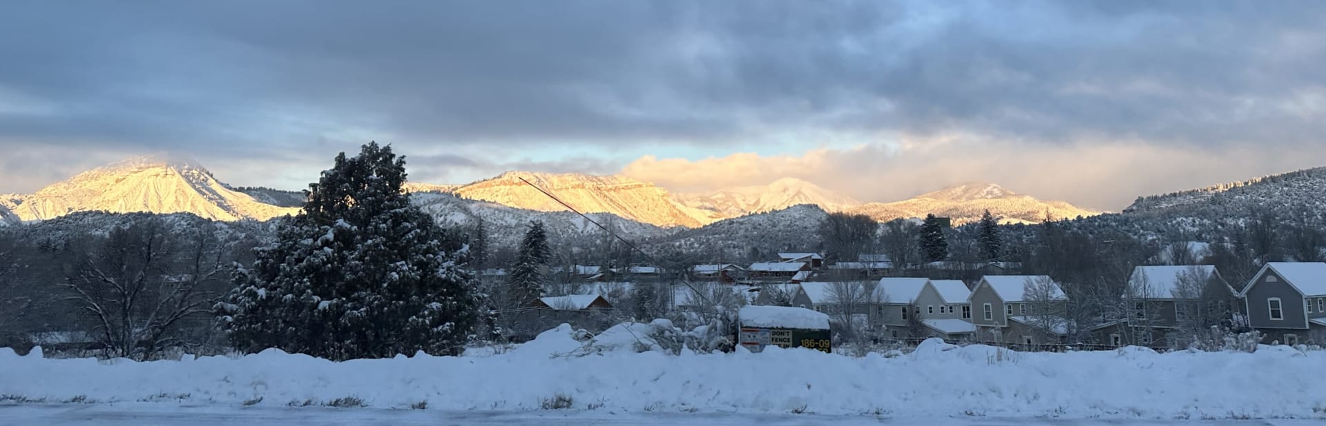 Snow Covering Durango, CO Homes