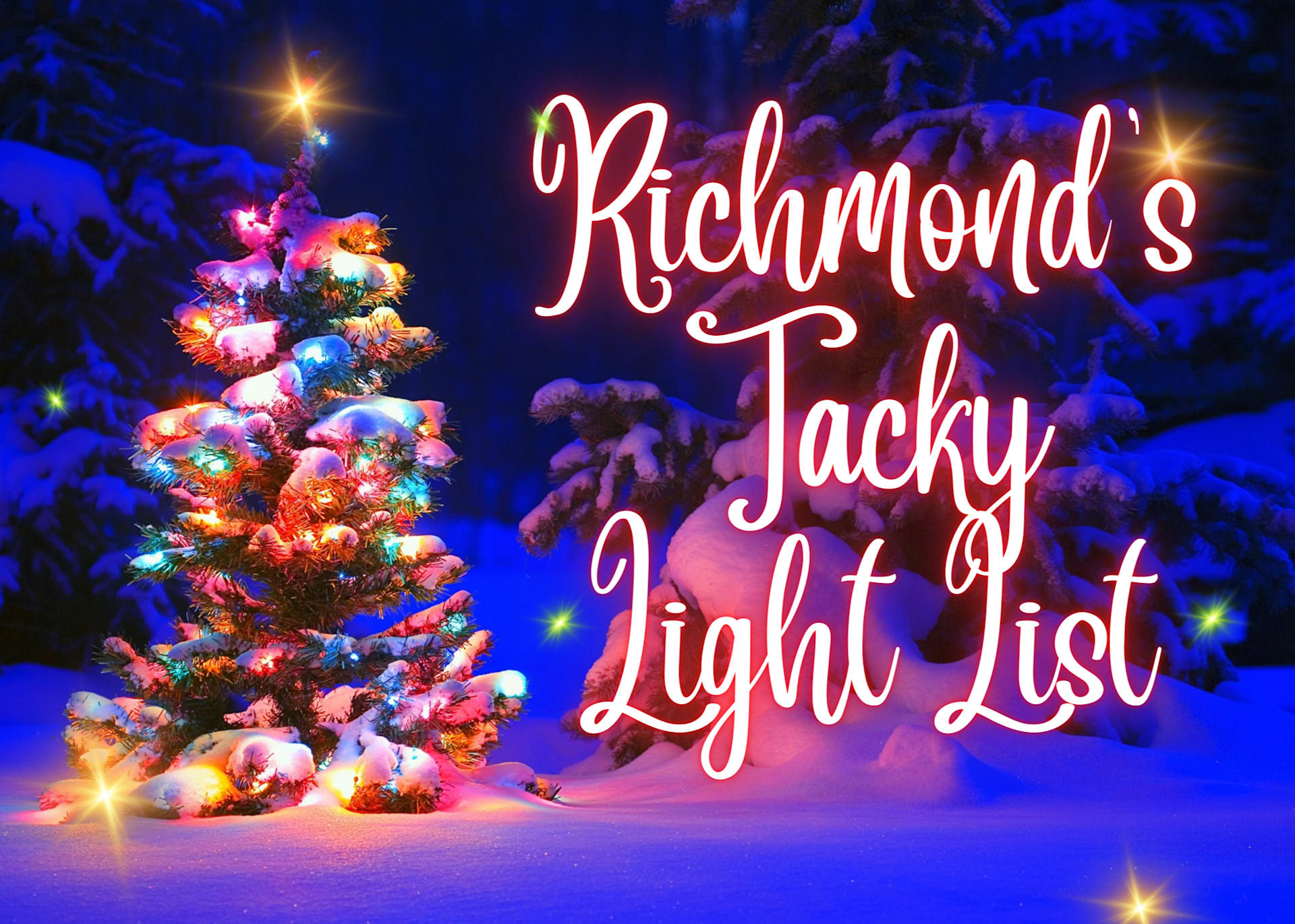 Richmond Tacky Lights; tacky lights near me; tacky lights richmond va