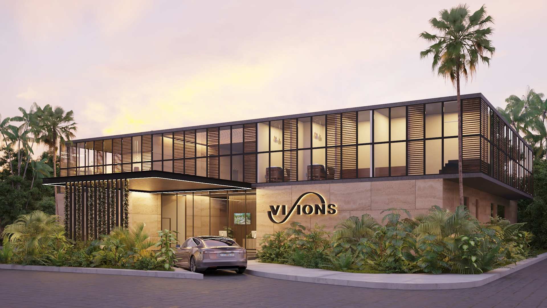 Visions development amenity front 