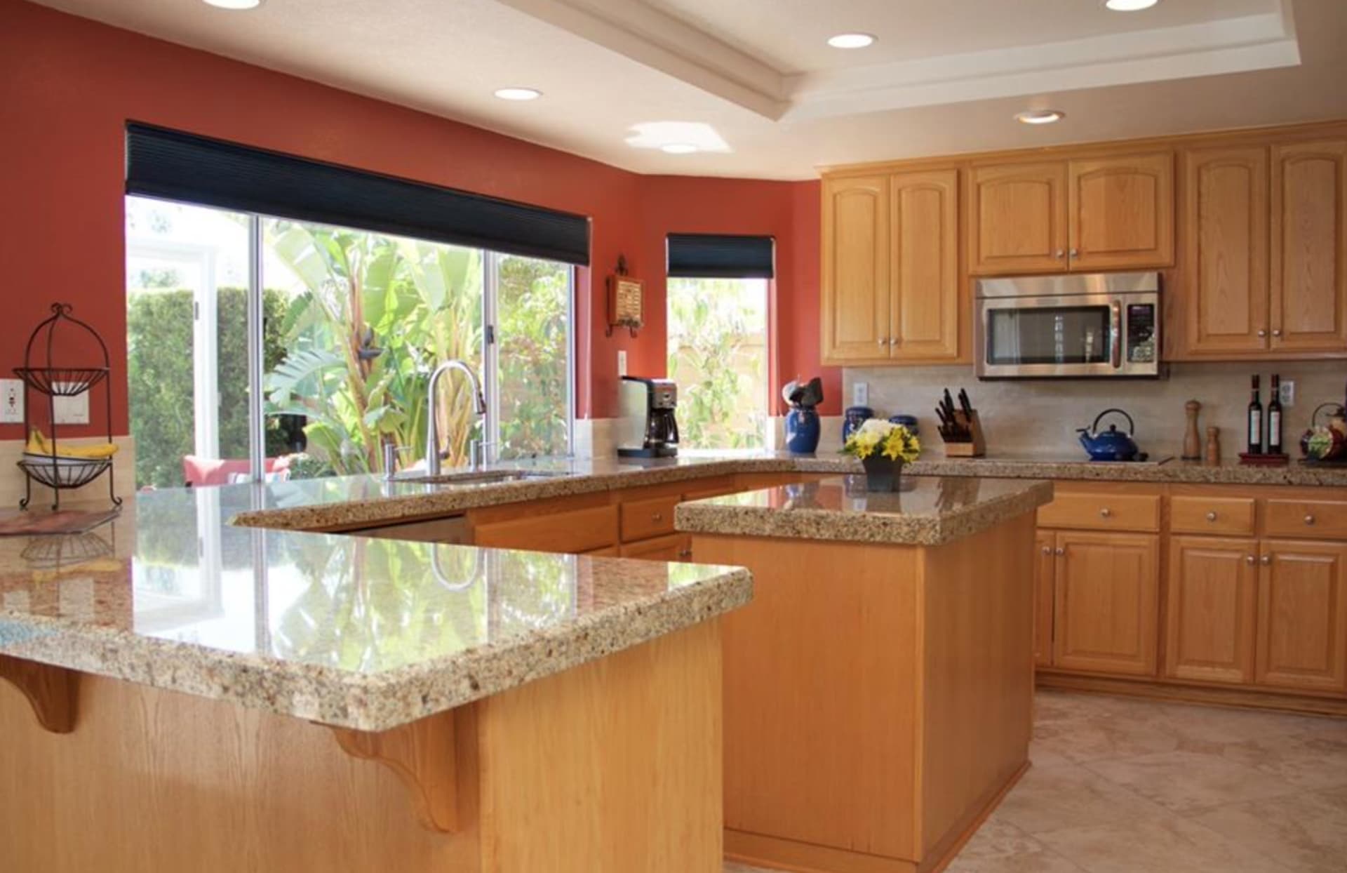 Kitchen before staging