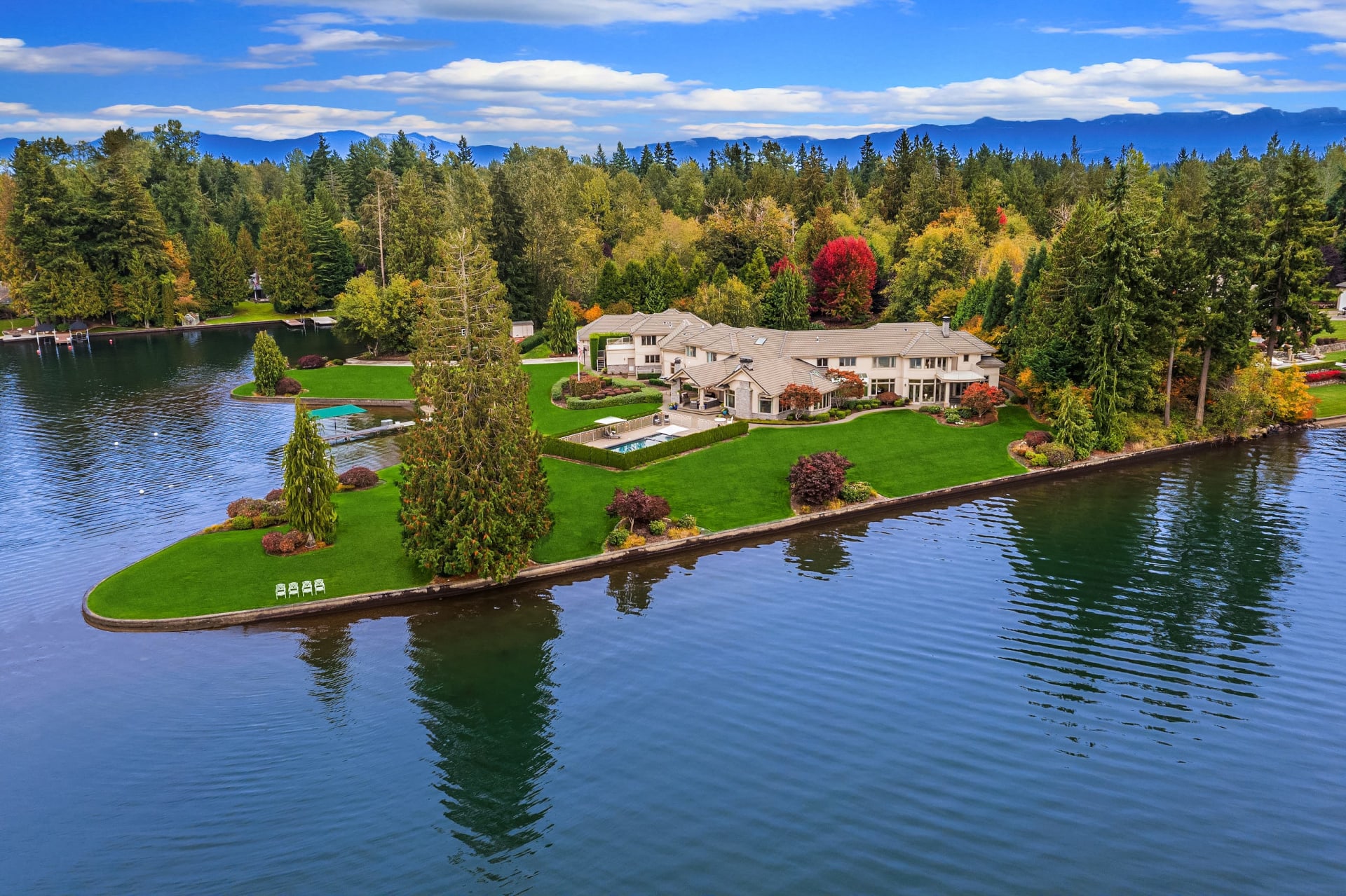 Snag Island Estate Lake Tapps Luxury Waterfront Kimber Lee Real