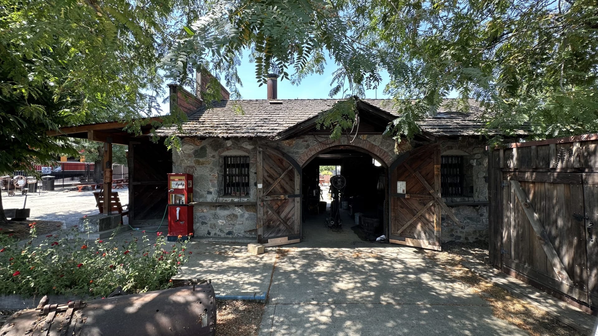 Historic building in Old Town Folsom, CA