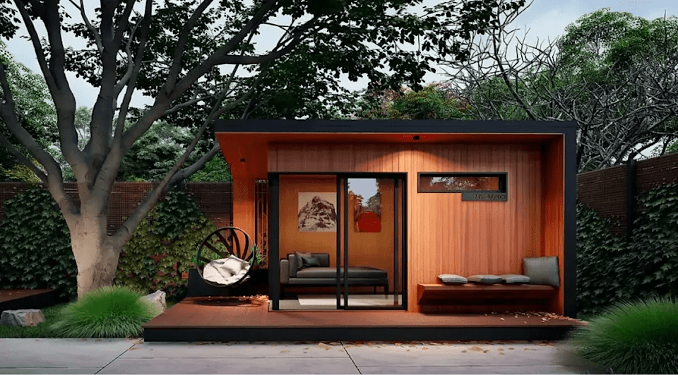 Backyard Office "Sheds" the hot new WFH trend