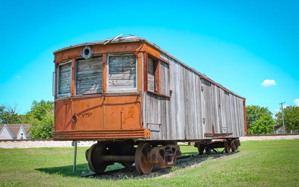 Van Alstyne museum trolley car 