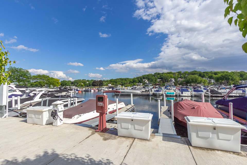 Abbey Harbor Dockominium Boat Slip Lake Geneva Real Estate Bob ster